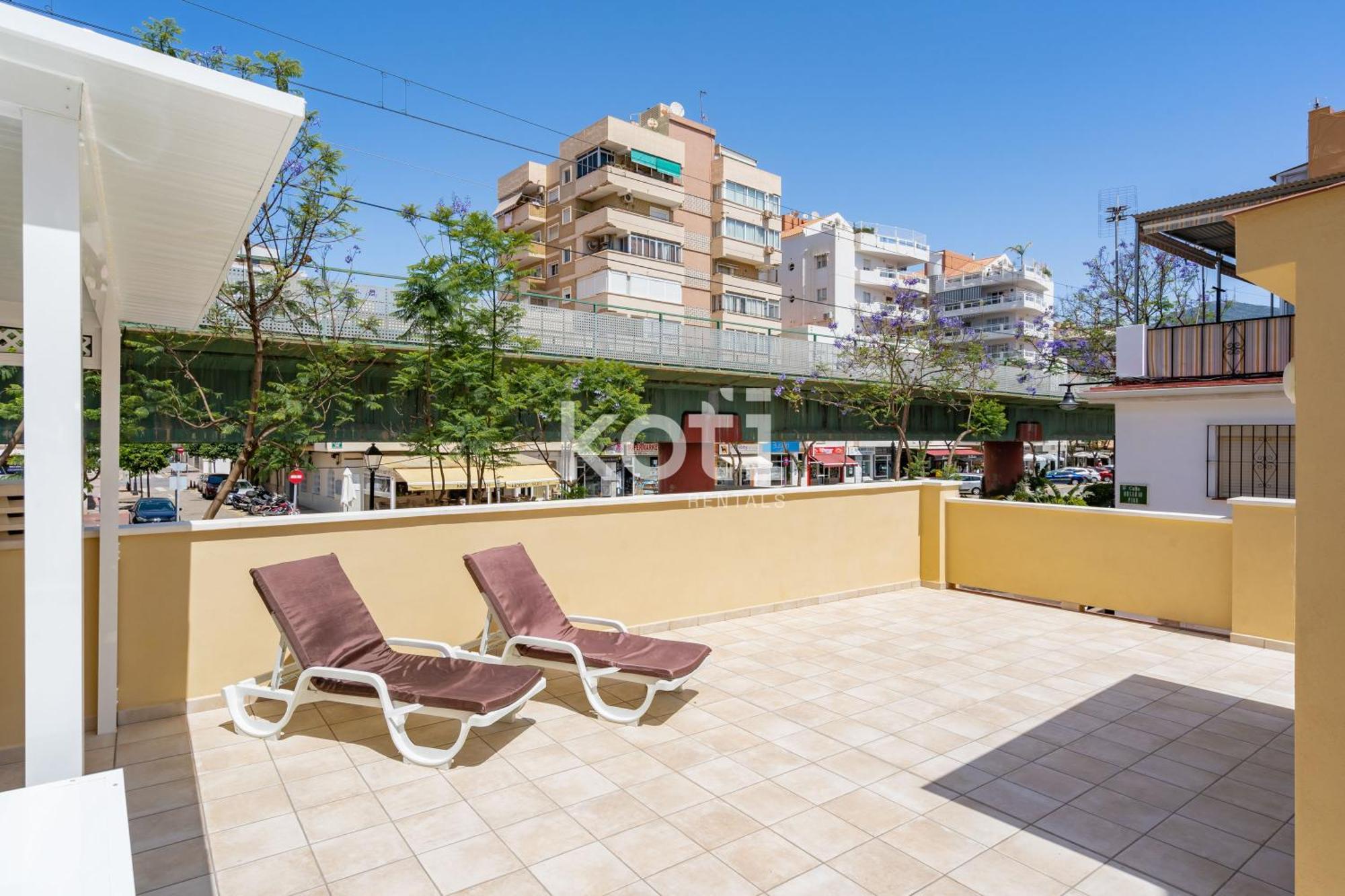 Koti Rentals - Casita Rosario Pino Rooftop Y Bbq Fuengirola Exterior foto